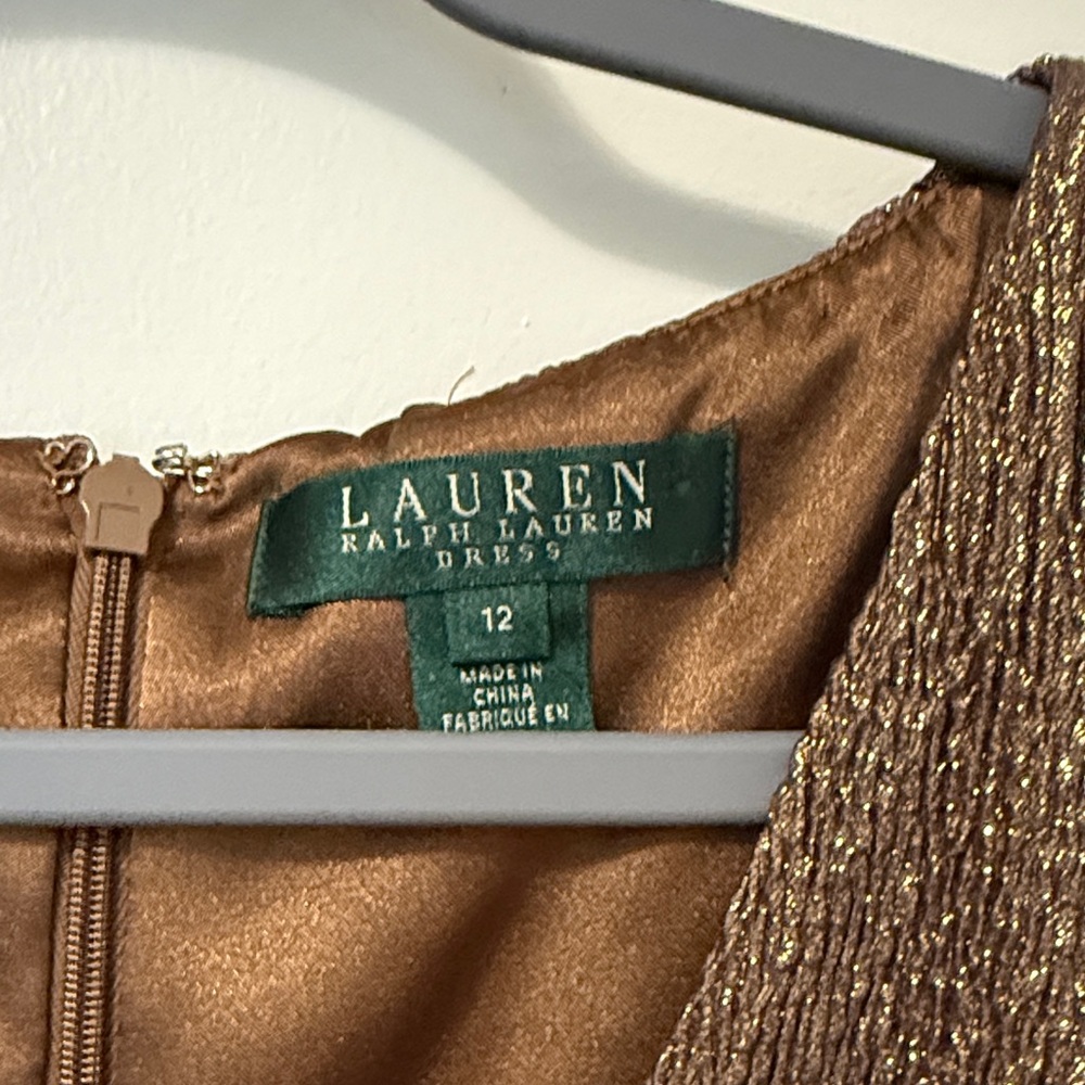 Ralph Lauren Brown Sleeveless Dress - Picture 2 of 3